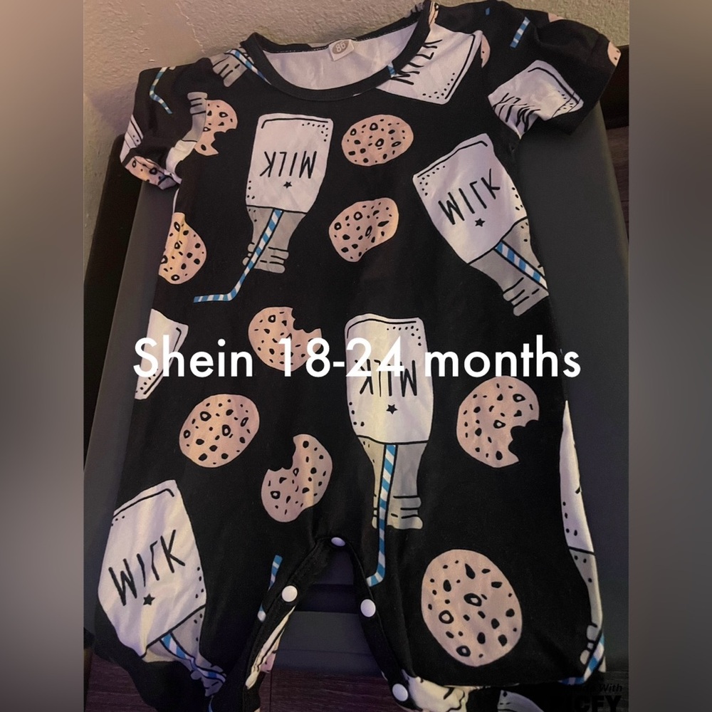 Milk and Cookies Romper